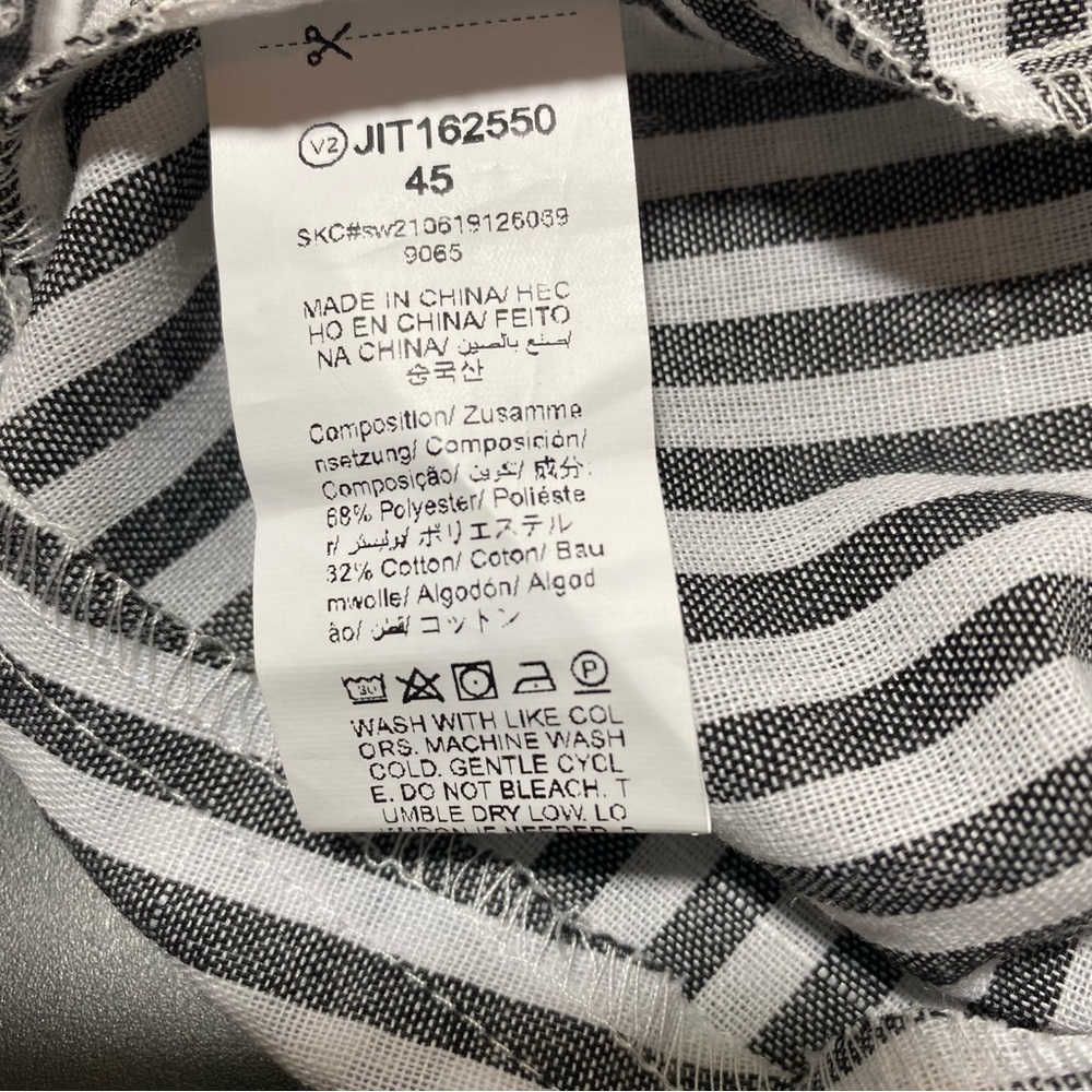 Emery Rose Wide Leg Button-Front Capri Pant NWOT Sz-Medium - Picture 4 of 5